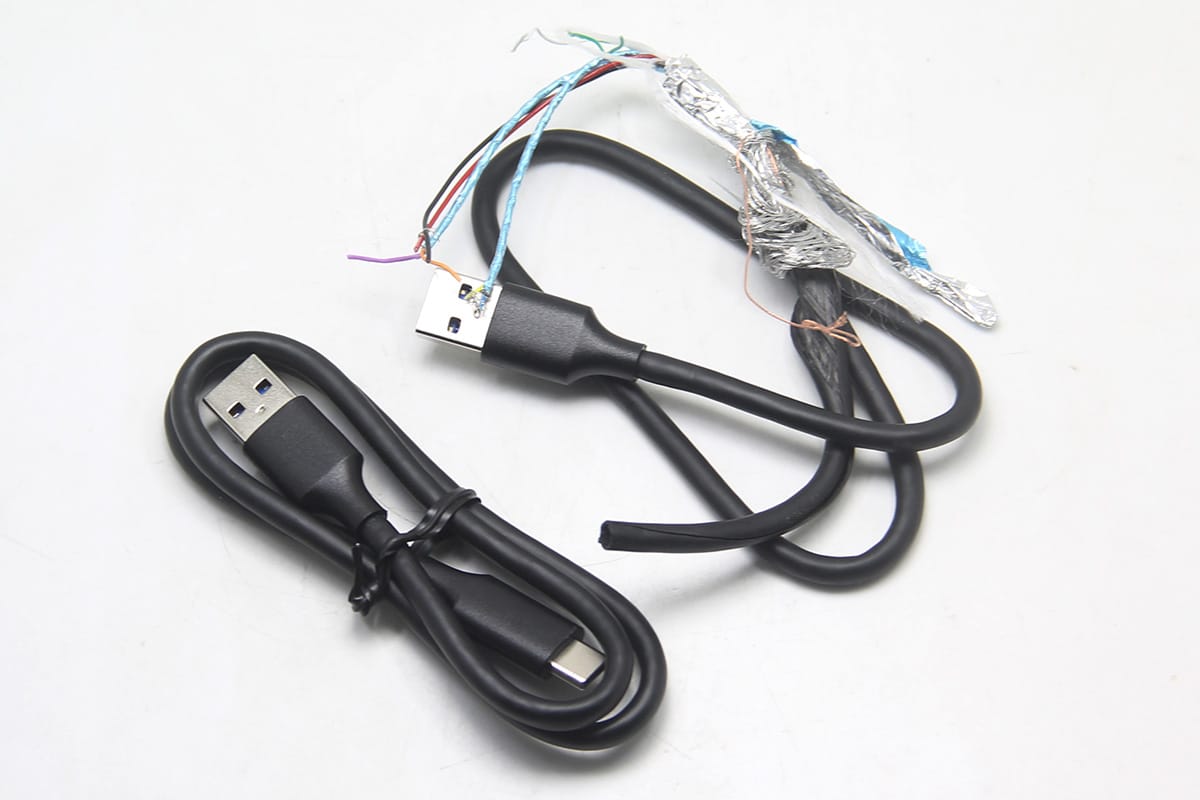 双层屏蔽USB-A to USB-C数据线 10G gen2高速传输线 手机充电线3A