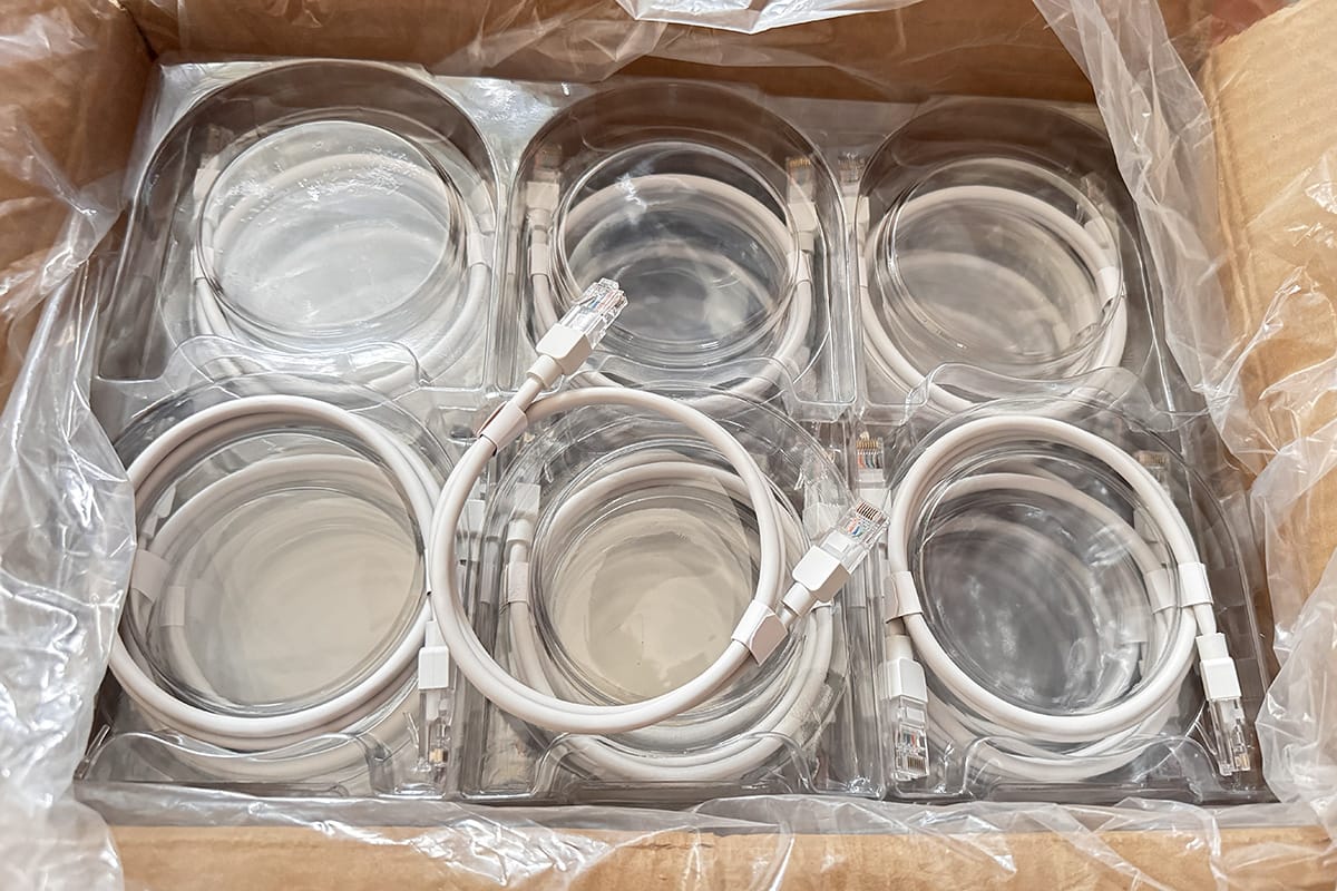 富士康出品超柔软白色千兆RJ45网线成品机制线高速宽带路由器交换机连接线 富士康出品超柔软白色千兆RJ45网线成品机制线高速宽带路由器交换机连接线