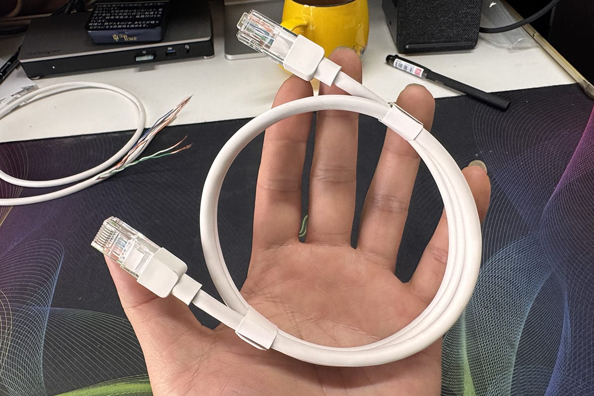 富士康出品超柔软白色千兆RJ45网线成品机制线高速宽带路由器交换机连接线 富士康出品超柔软白色千兆RJ45网线成品机制线高速宽带路由器交换机连接线