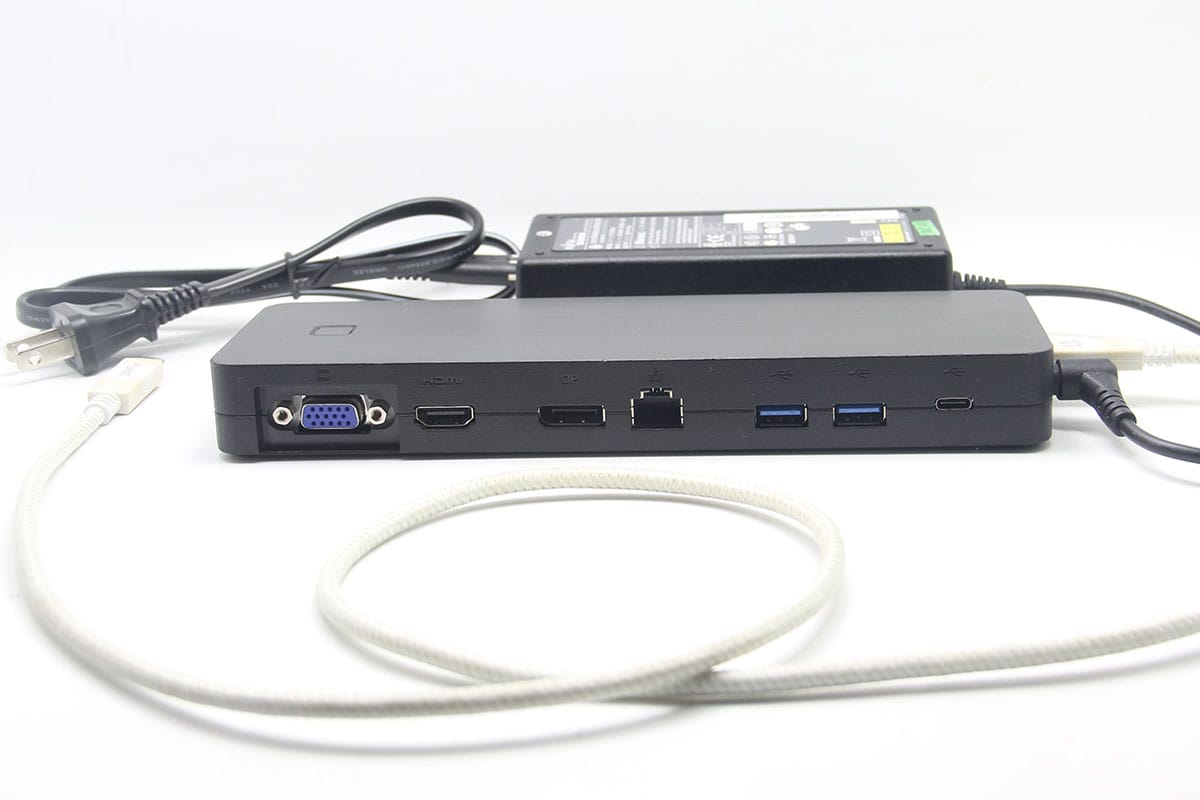 富士通USB type-C扩展坞FPCPR362 fujitsu dock外接网线USB显示器 P/N：CP641600  FMV-AC343