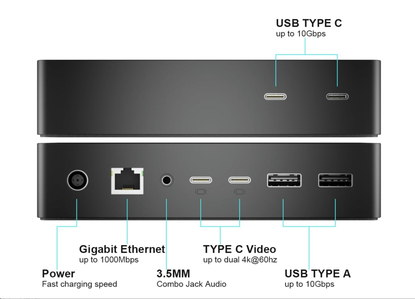 微软Surface dock 2代扩展坞 1917 go Book Laptop2平板电脑底座 微软Surface dock 2代扩展坞 1917 go Book Laptop2平板电脑底座