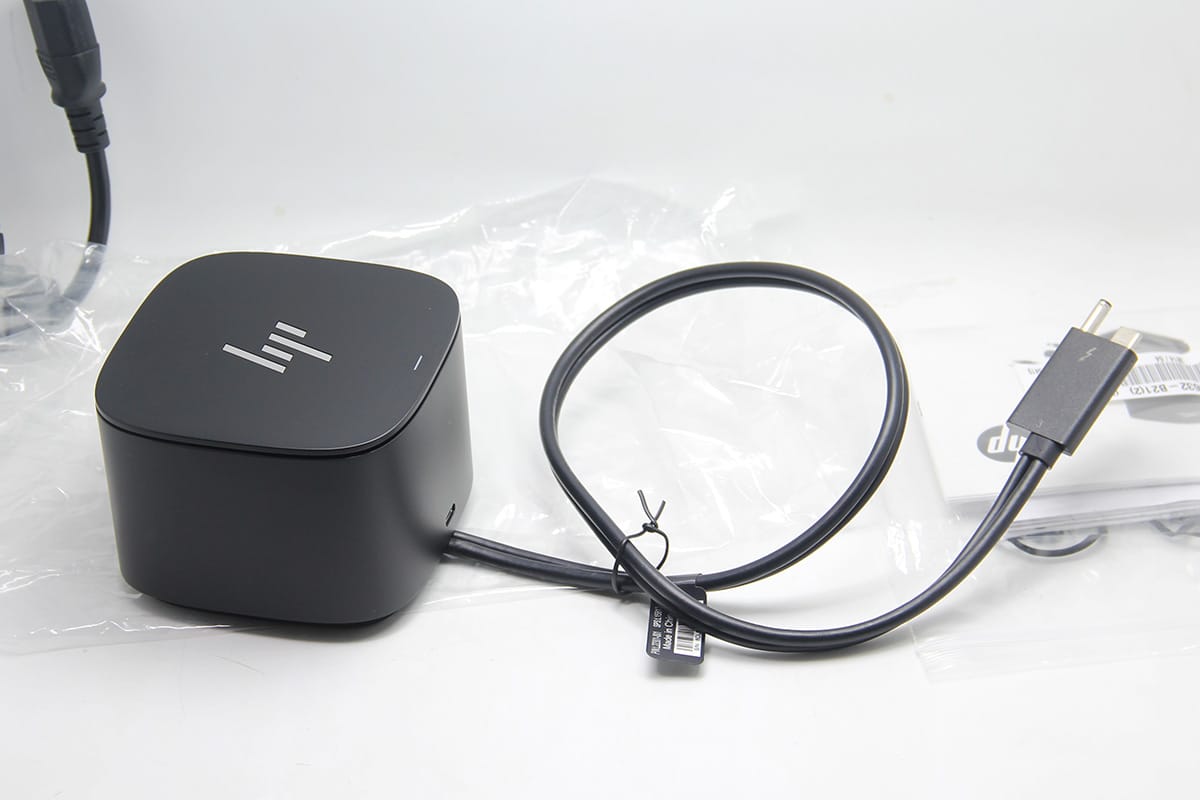 惠普雷电3 HSN-IX01 G2扩展坞 PD协议100瓦供电 HP Thunderbolt3 Dock G2 40G满速