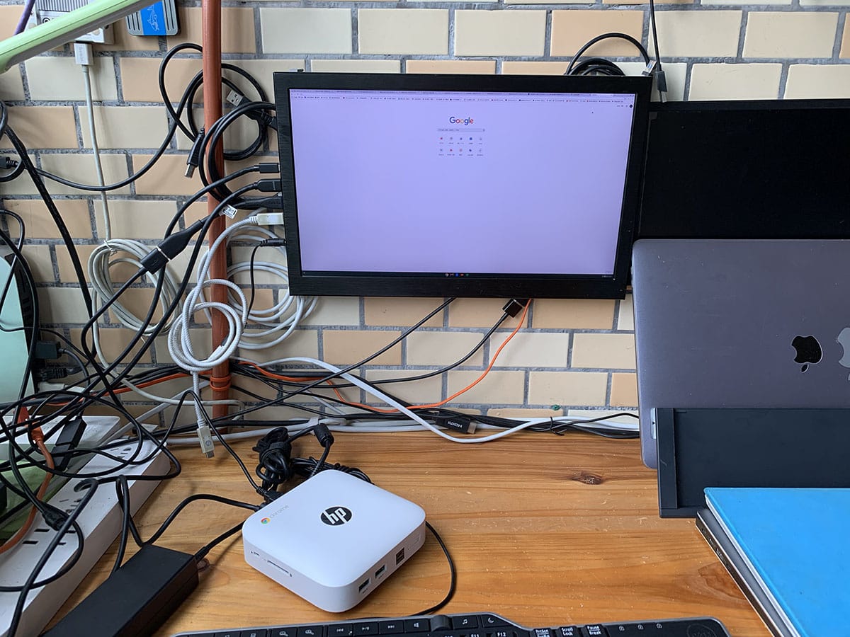 惠普HP TPN-Q150小电脑 htpc chrome系统 双核 2G内存 8G存储