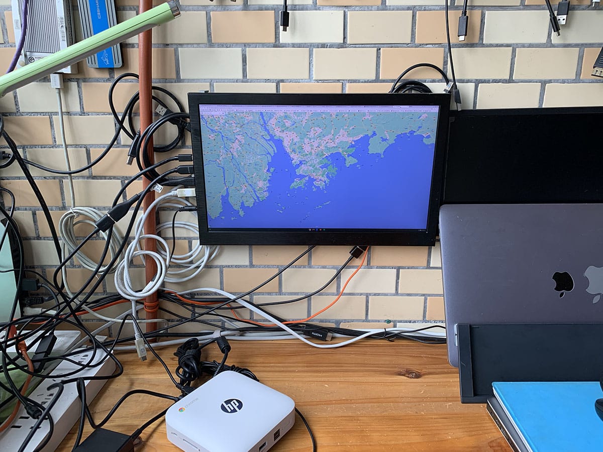 惠普HP TPN-Q150小电脑 htpc chrome系统 双核 2G内存 8G存储
