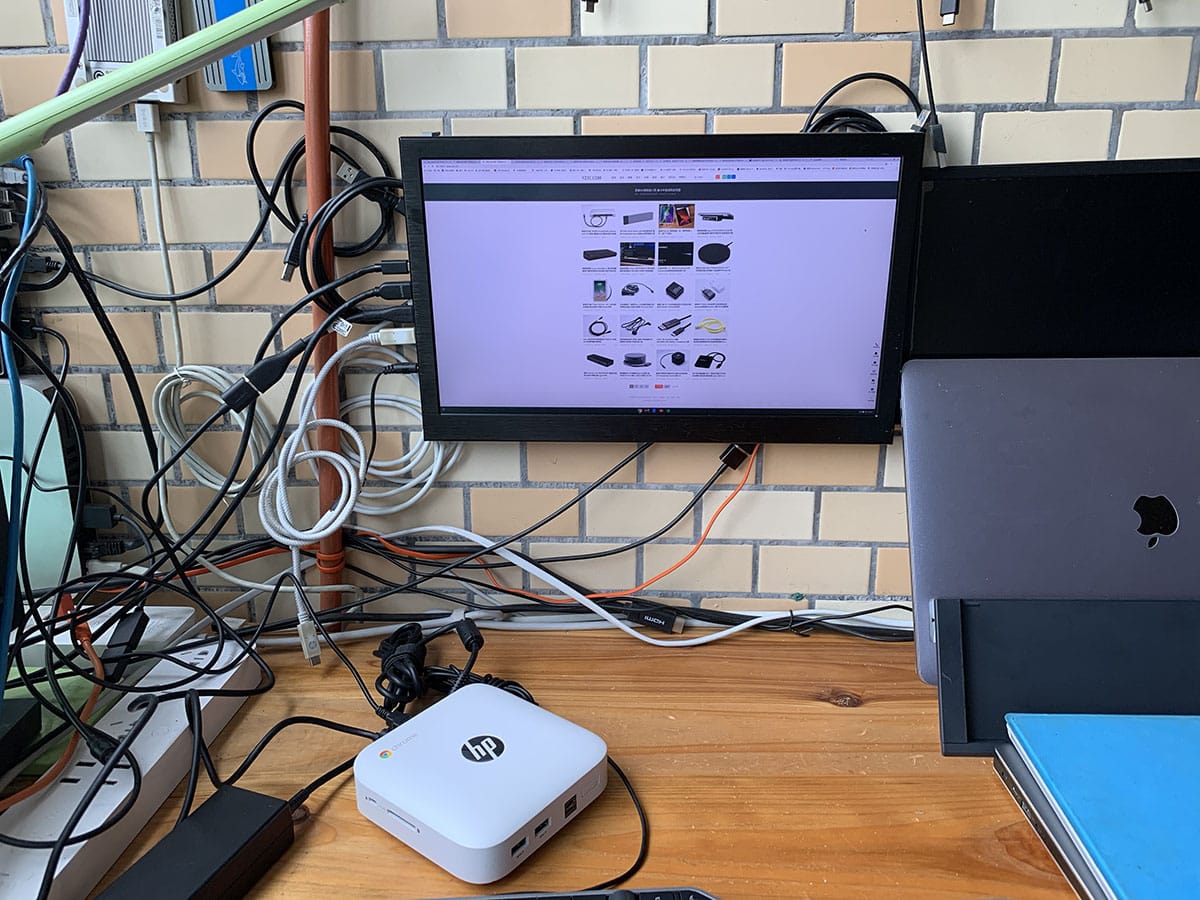 惠普HP TPN-Q150小电脑 htpc chrome系统 双核 2G内存 8G存储