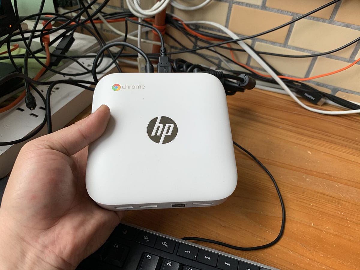 惠普HP TPN-Q150小电脑 htpc chrome系统 双核 2G内存 8G存储