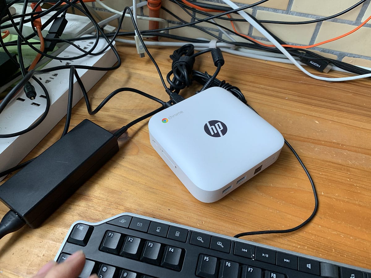 惠普HP TPN-Q150小电脑 htpc chrome系统 双核 2G内存 8G存储