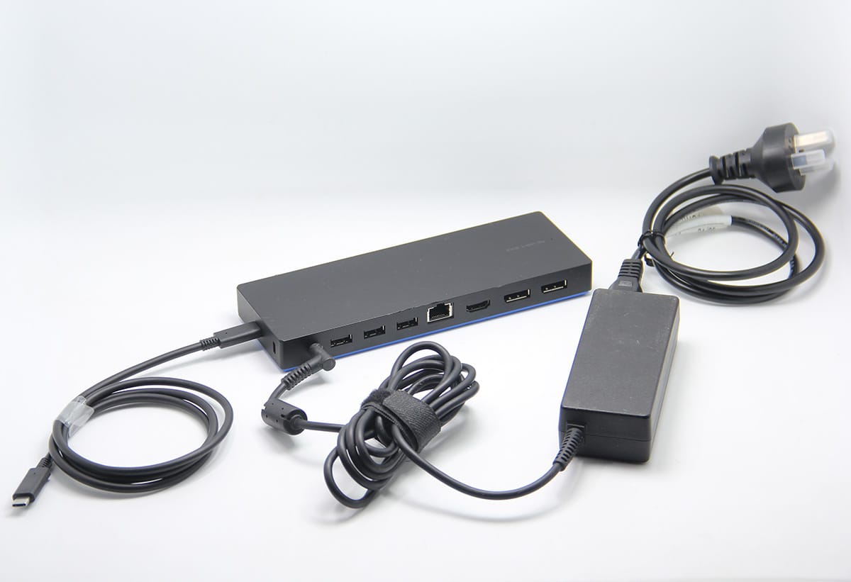惠普HP USB-C Dock G4 3FF69UT 雷电3扩展坞dock 外接多显示器反向充电USB网卡