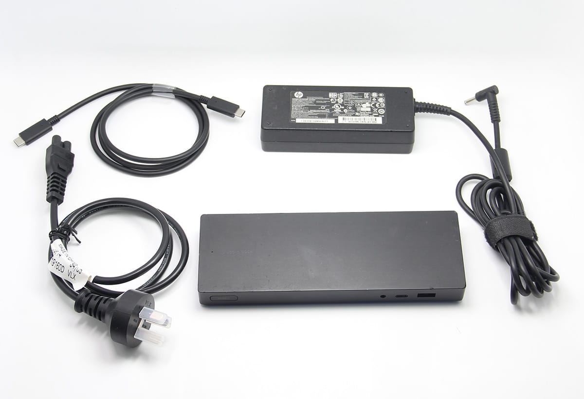惠普HP USB-C Dock G4 3FF69UT 雷电3扩展坞dock 外接多显示器反向充电USB网卡