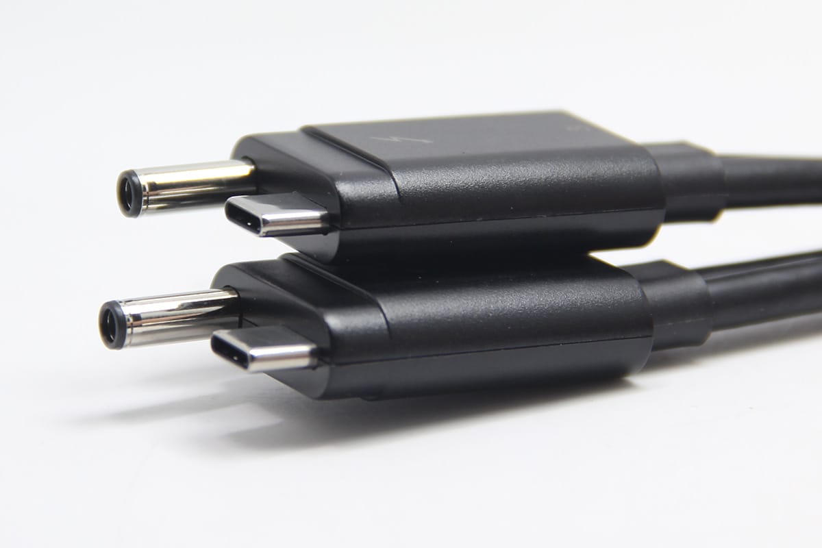 惠普Thunderbolt3 power cable 霹雳3 雷电3 HP HSTNN-CX01 扩展坞专用 ZBook Elite 连接线 电源线 数据线 DC供电40Gbps