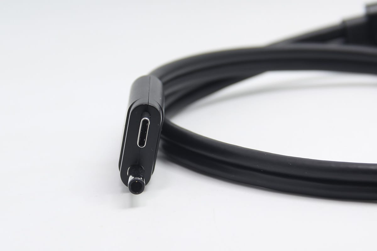 惠普Thunderbolt3 power cable 霹雳3 雷电3 HP HSTNN-CX01 扩展坞专用 ZBook Elite 连接线 电源线 数据线 DC供电40Gbps