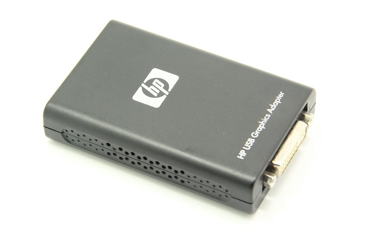 惠普USB外置显卡 HP USB TO DVI VGA显卡DisplayLink DL-165技术多屏炒股看盘显示