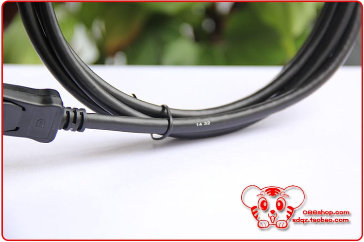 戴尔原装DP对DP bizlink 真DP1.2标准 支持4K高清线DisplayPort 4K 60HZ 3840*2160 089G-187baa500