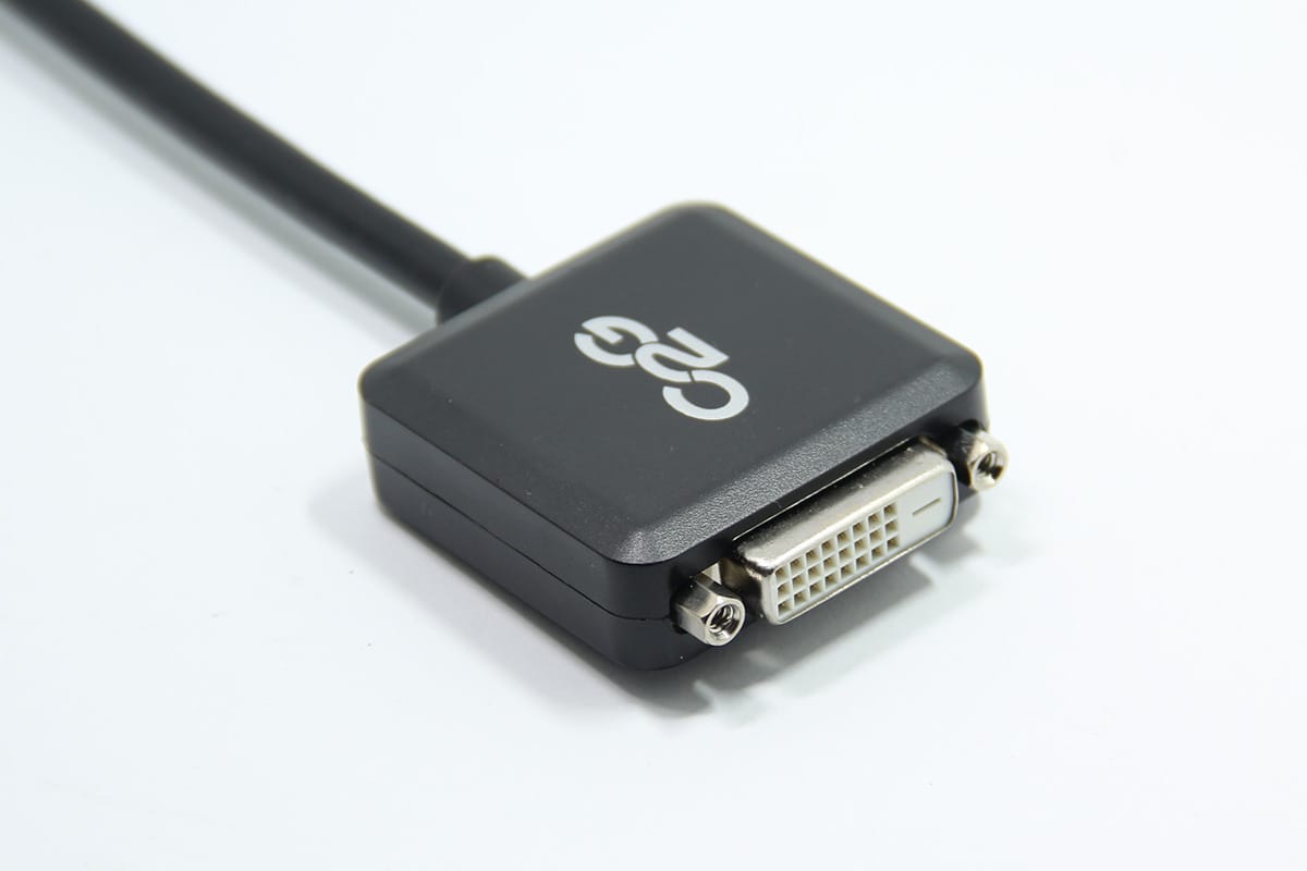 新到货C2G原装进口dp转dvi 8in dp m to dvi f blk视频转dvi视频线高清信号