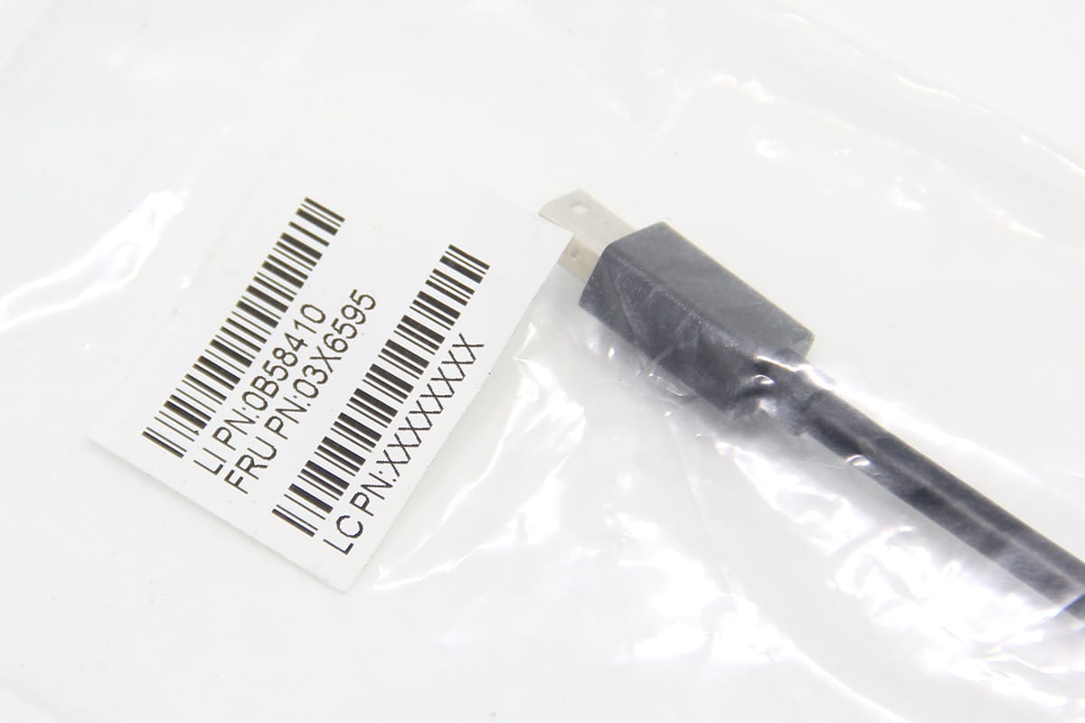 新到货原装全新联想迷你dp转dvi 雷电转dvi视频信号转接线03x6595