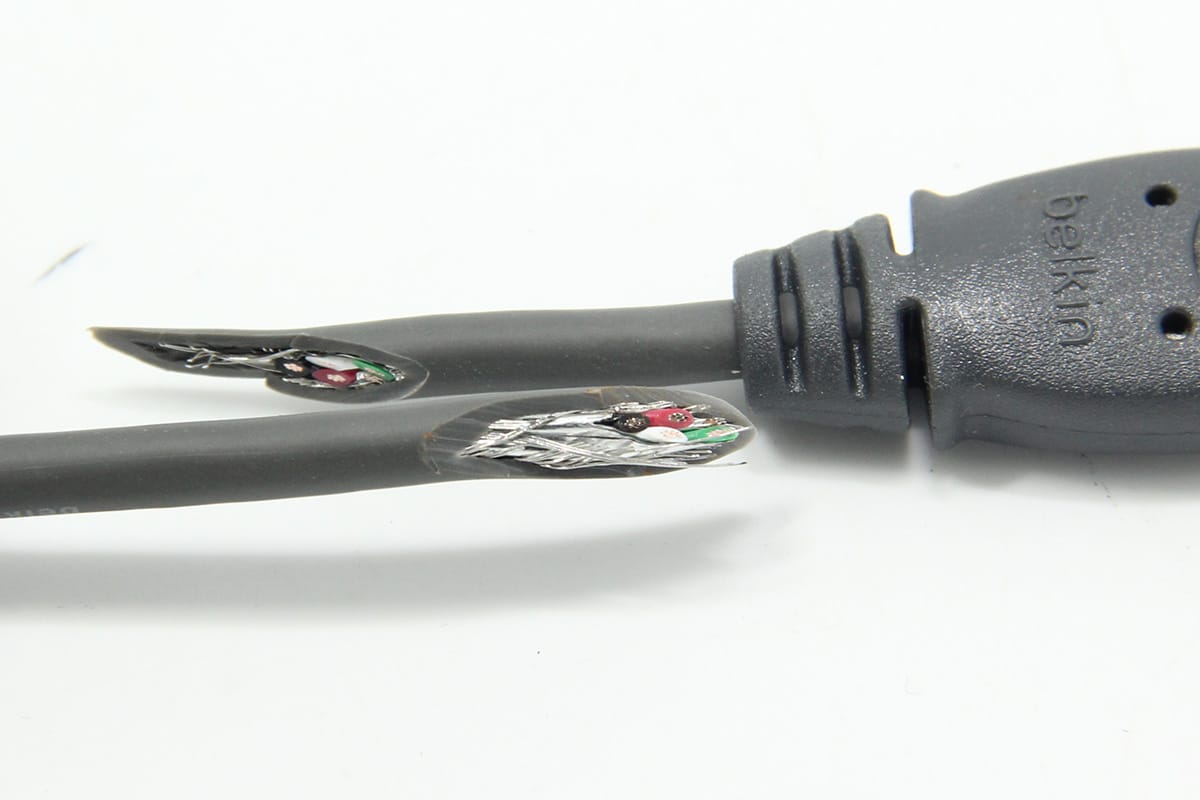 新到货原装贝尔金belkin 打印机数据线F3U133B10 USB A-B 硬盘盒数据线方口连接线供电线