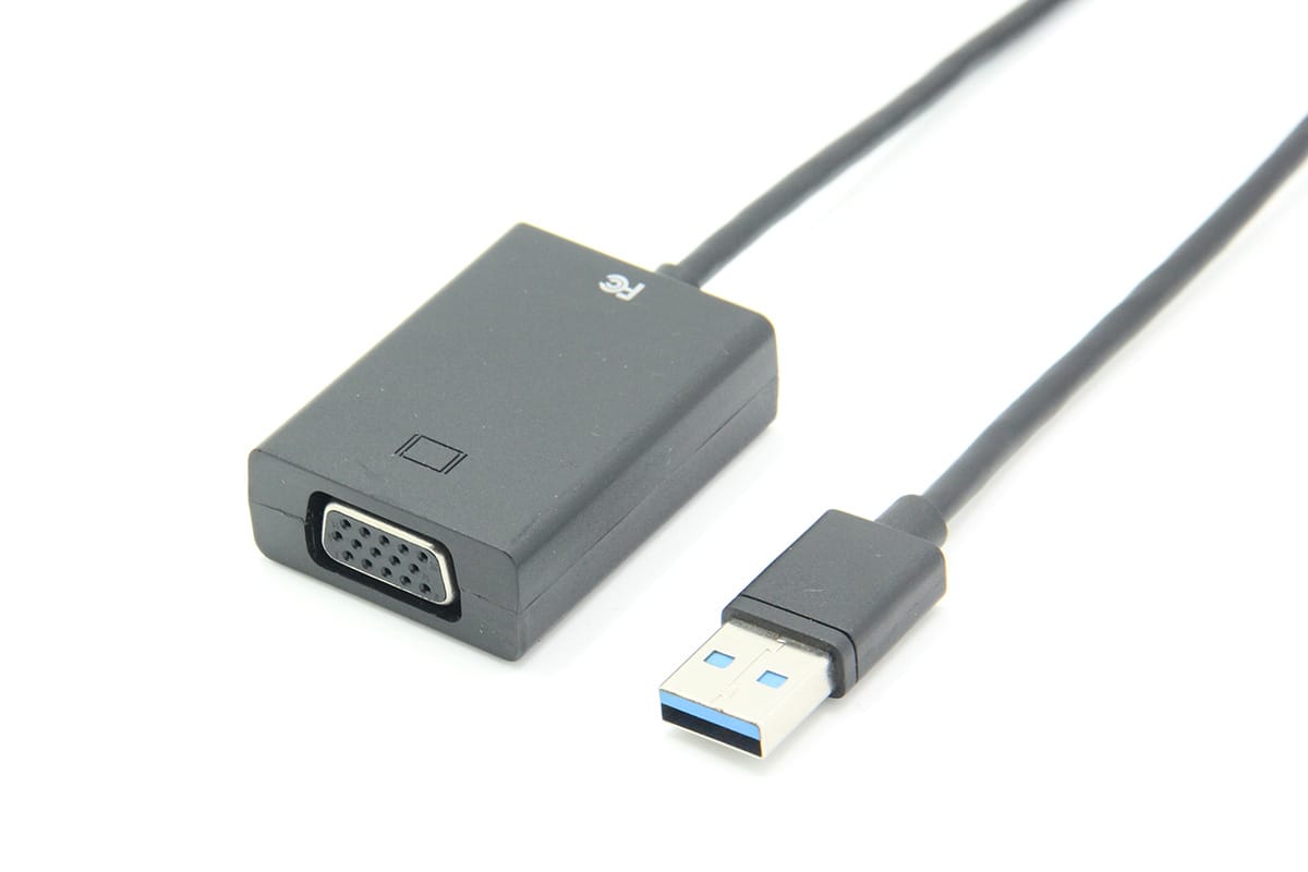 新到货美国Insignia影雅NS-PU95203 USB外置显卡3.0转VGA多屏炒股适配器