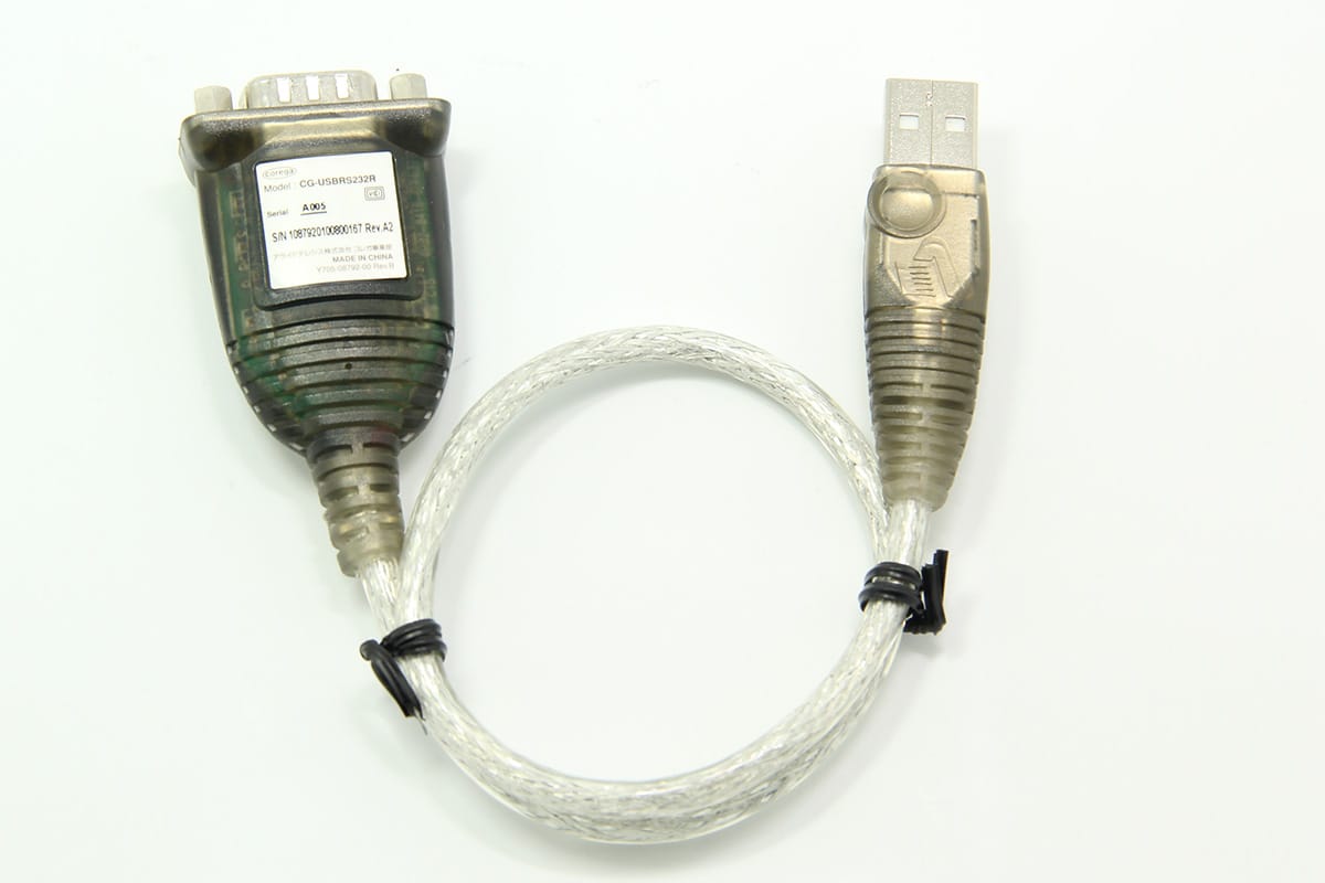 最新到货日本进口 corega cg-usbrs232r usb转串口线com口DB9九针串口线