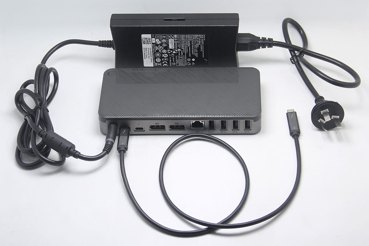泰格斯 targus dock222兼容雷电3/4电脑8k扩展坞96瓦PD供电双4k Gen2 10G
