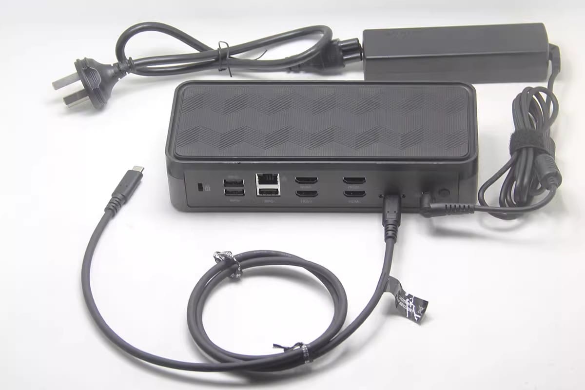 泰格斯 targus DOCK520 外接4屏HDMI扩展坞适用于Macwin系统等千兆网卡多个USB3.0