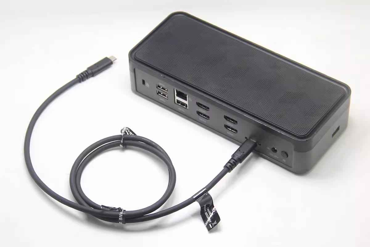 泰格斯 targus DOCK520 外接4屏HDMI扩展坞适用于Macwin系统等千兆网卡多个USB3.0