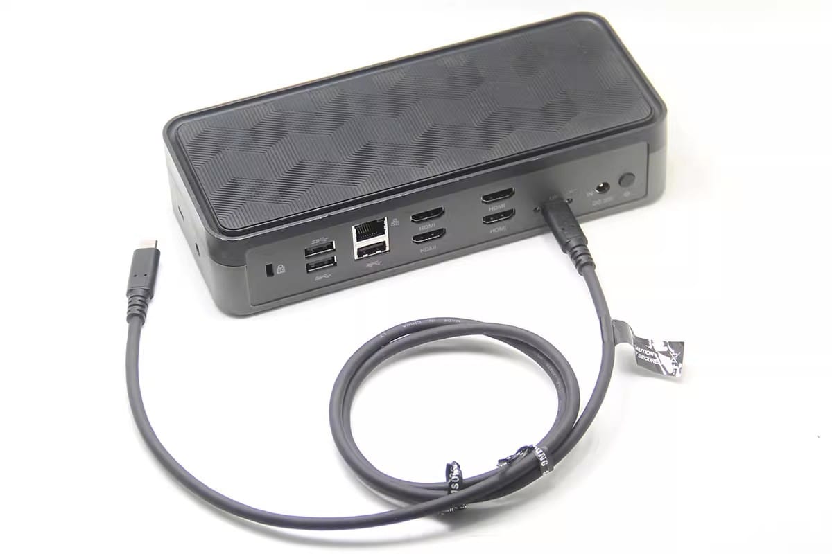 泰格斯 targus DOCK520 外接4屏HDMI扩展坞适用于Macwin系统等千兆网卡多个USB3.0
