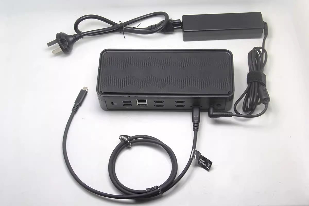 泰格斯 targus DOCK520 外接4屏HDMI扩展坞适用于Macwin系统等千兆网卡多个USB3.0