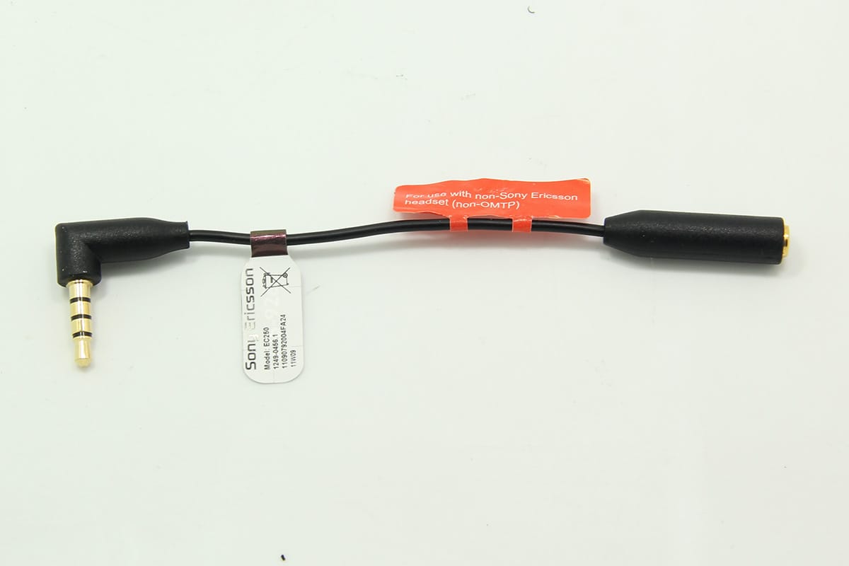 索尼 R800/R800X EC250耳机适配器(1249 - 0456)3.5mm公对母音频延长线 索尼 R800/R800X EC250耳机适配器(1249 - 0456)3.5mm公对母音频延长线