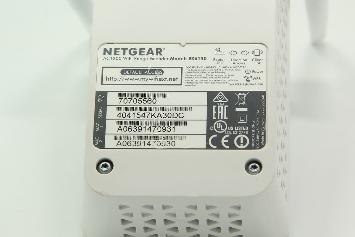 美国网件EX6150 EX6100 无线wifi信号增强器双频5G 无线路由 750M 1200M中继信号加强器