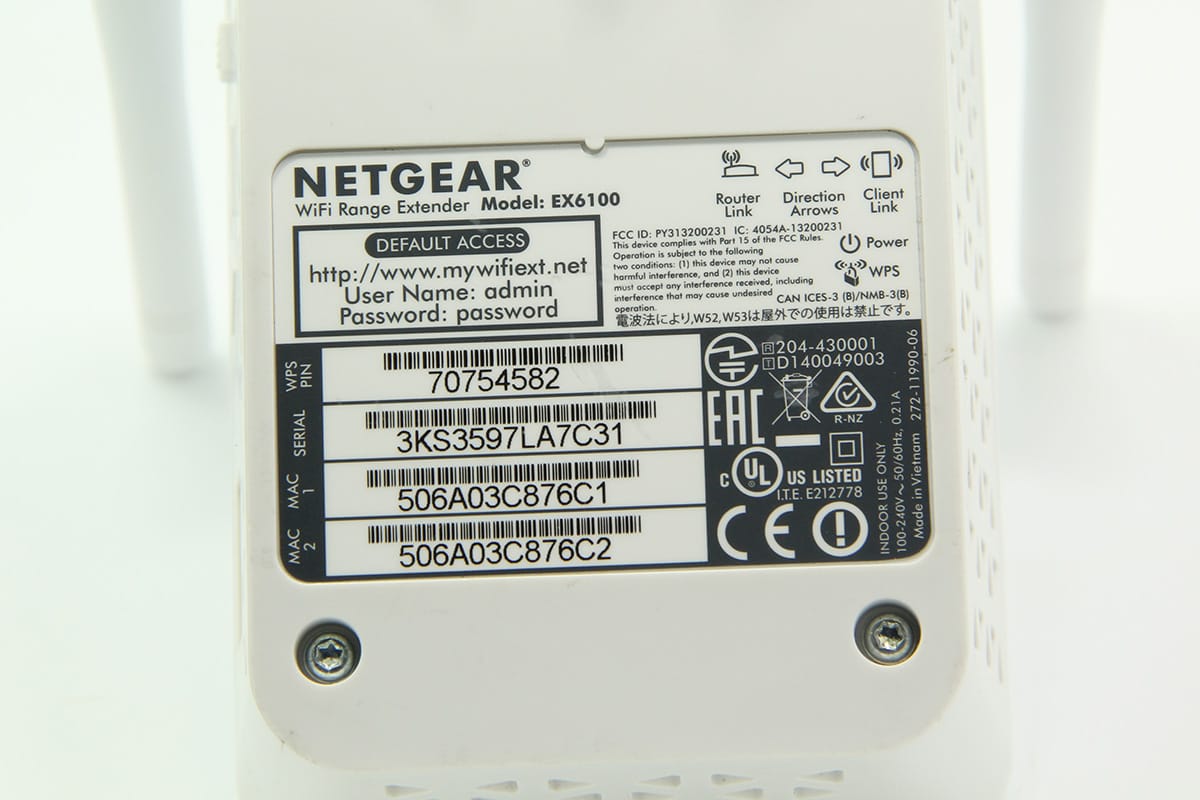 美国网件EX6150 EX6100 无线wifi信号增强器双频5G 无线路由 750M 1200M中继信号加强器