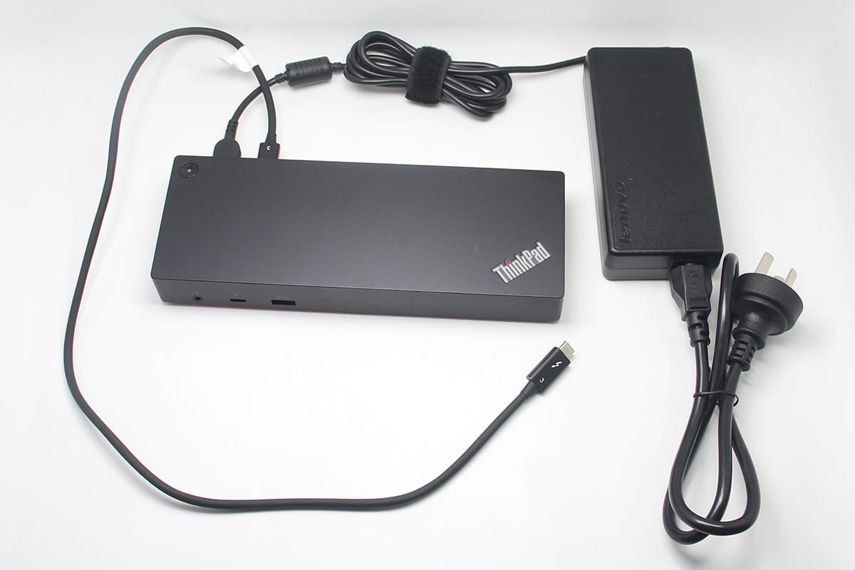 联想40AC dock ThinkPad雷电3dock扩展坞X1 T480S等通用型thunder bolt3坞站 兼容Mac苹果电脑