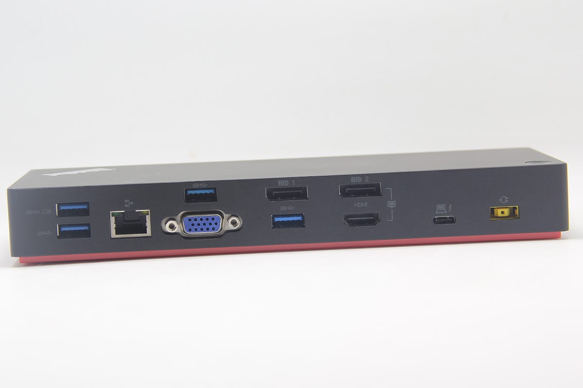 联想40AC dock ThinkPad雷电3dock扩展坞X1 T480S等通用型thunder bolt3坞站 兼容Mac苹果电脑