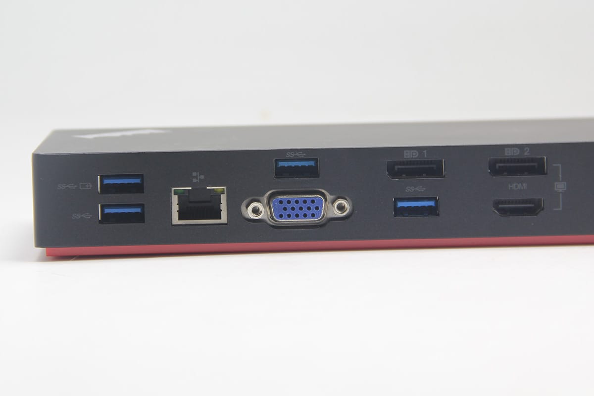 联想40AC dock ThinkPad雷电3dock扩展坞X1 T480S等通用型thunder bolt3坞站 兼容Mac苹果电脑