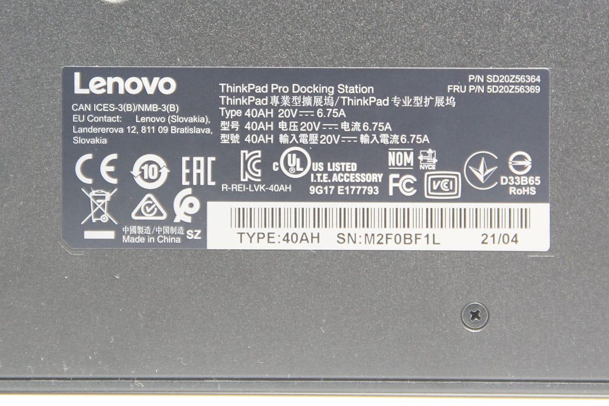 联想ThinkPad 40AJ 40AG 40AH扩展坞X系列 T系列 L系列 P系列底座