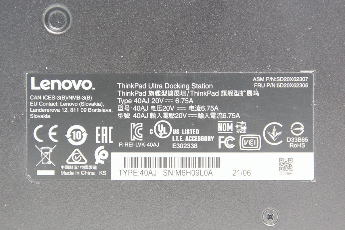 联想ThinkPad 40AJ 40AG 40AH扩展坞X系列 T系列 L系列 P系列底座