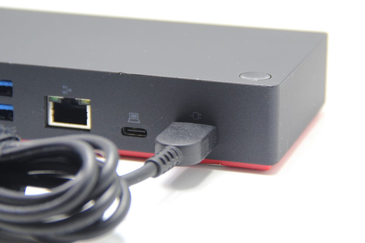 联想ThinkPad USB-C雷电3 Dock桌面型扩展坞WIN苹果系统接4K多屏 40AF Lenovo DUD9011D1