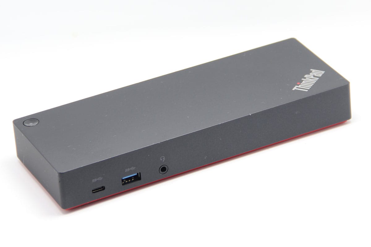 联想ThinkPad USB-C雷电3 Dock桌面型扩展坞WIN苹果系统接4K多屏 40AF Lenovo DUD9011D1