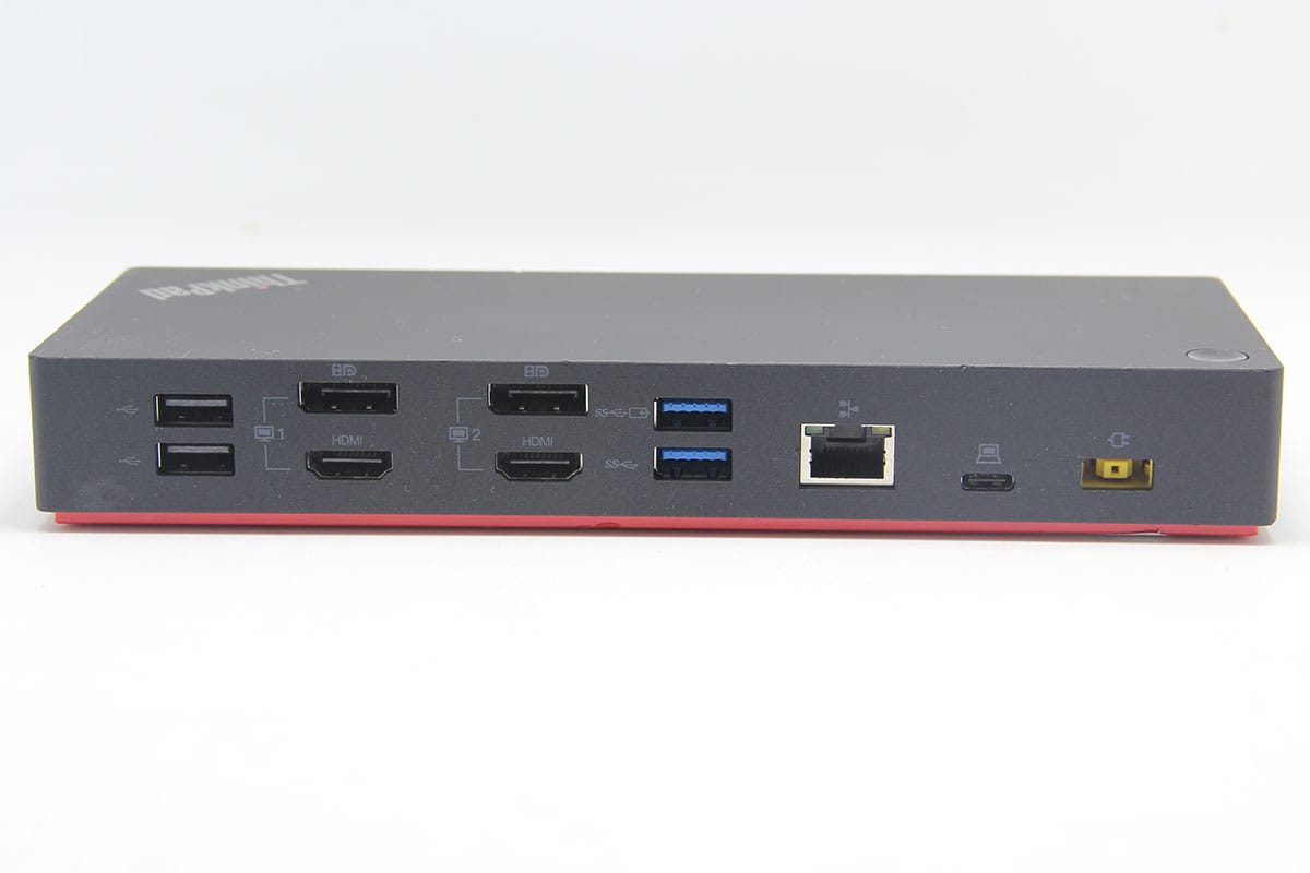 联想ThinkPad USB-C雷电3 Dock桌面型扩展坞WIN苹果系统接4K多屏 40AF Lenovo DUD9011D1