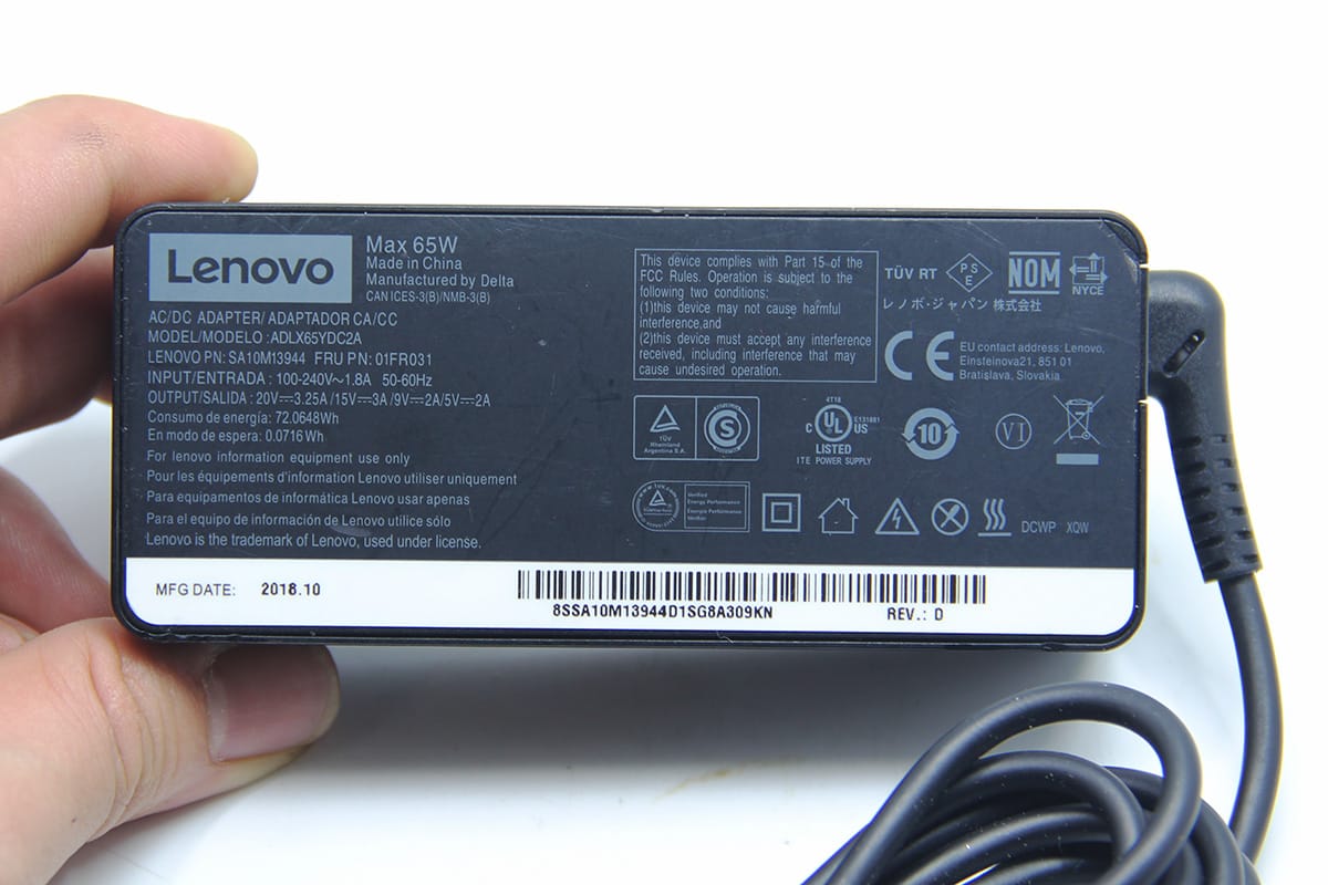 联想thinkpad电脑USB-C电源充电器 45W 65W PD3.0多电压输出供电