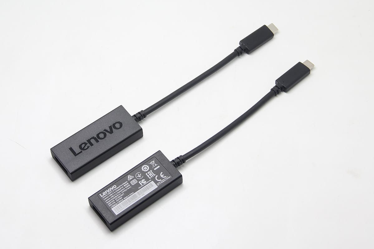 联想USB-C to DP雷电3全功能C转DP母口外接4k 60hz显示器手机iPad