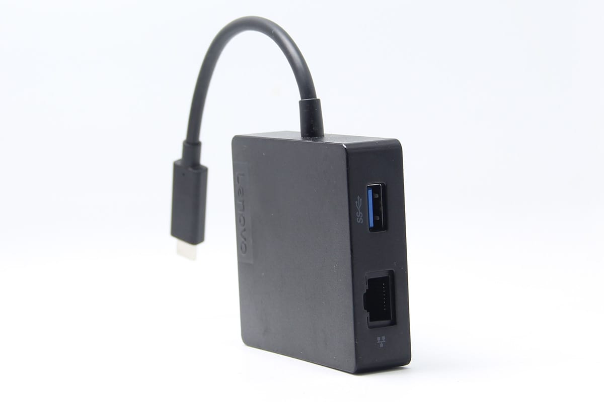 联想USB-C便携式端口扩展器travel hub 4X90M60793 USB转HDMI网口