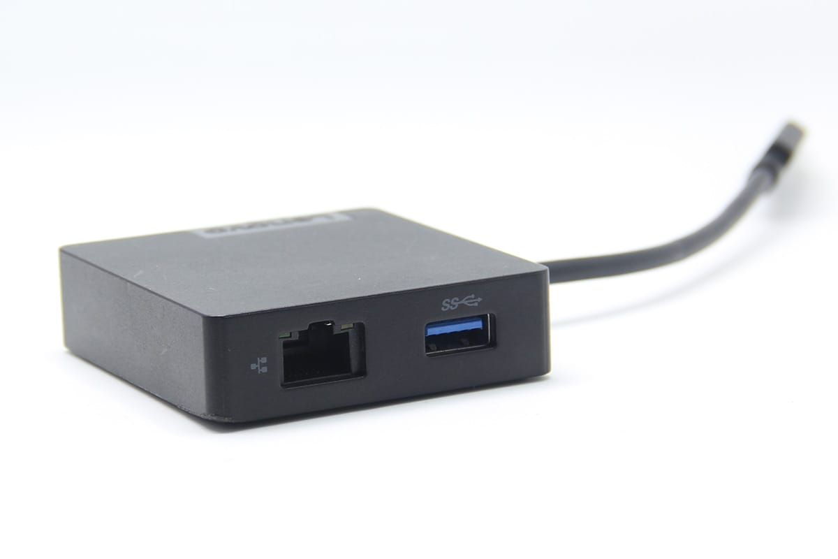 联想USB-C便携式端口扩展器travel hub 4X90M60793 USB转HDMI网口