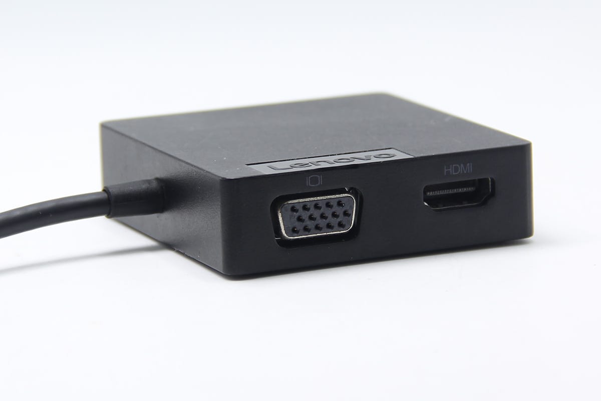 联想USB-C便携式端口扩展器travel hub 4X90M60793 USB转HDMI网口
