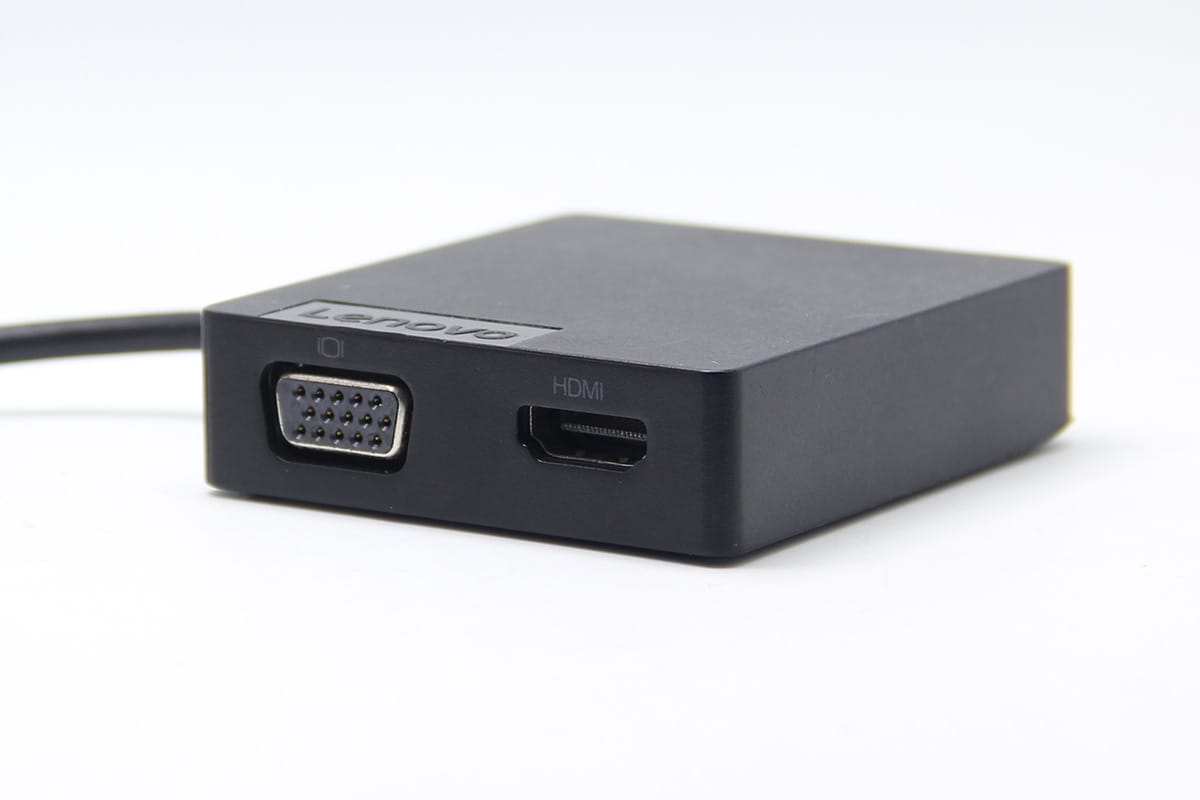 联想USB-C便携式端口扩展器travel hub 4X90M60793 USB转HDMI网口