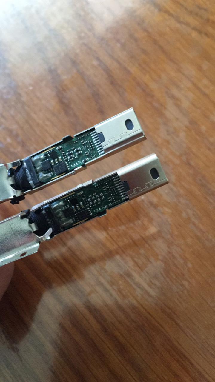 苹果1米雷电2数据线Thunderbolt2高速传输20G雷雳口雷电硬盘盒连接线