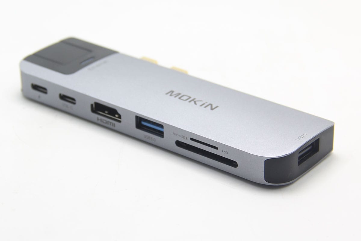 苹果电脑专用 MacBook pro/Air多端口集线器扩展坞外扩HDMI网卡SD卡USB等