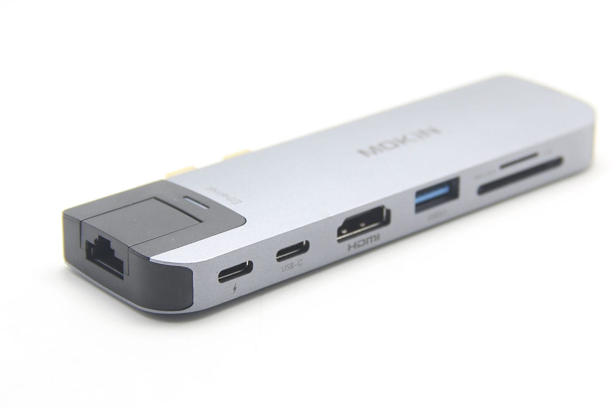 苹果电脑专用 MacBook pro/Air多端口集线器扩展坞外扩HDMI网卡SD卡USB等