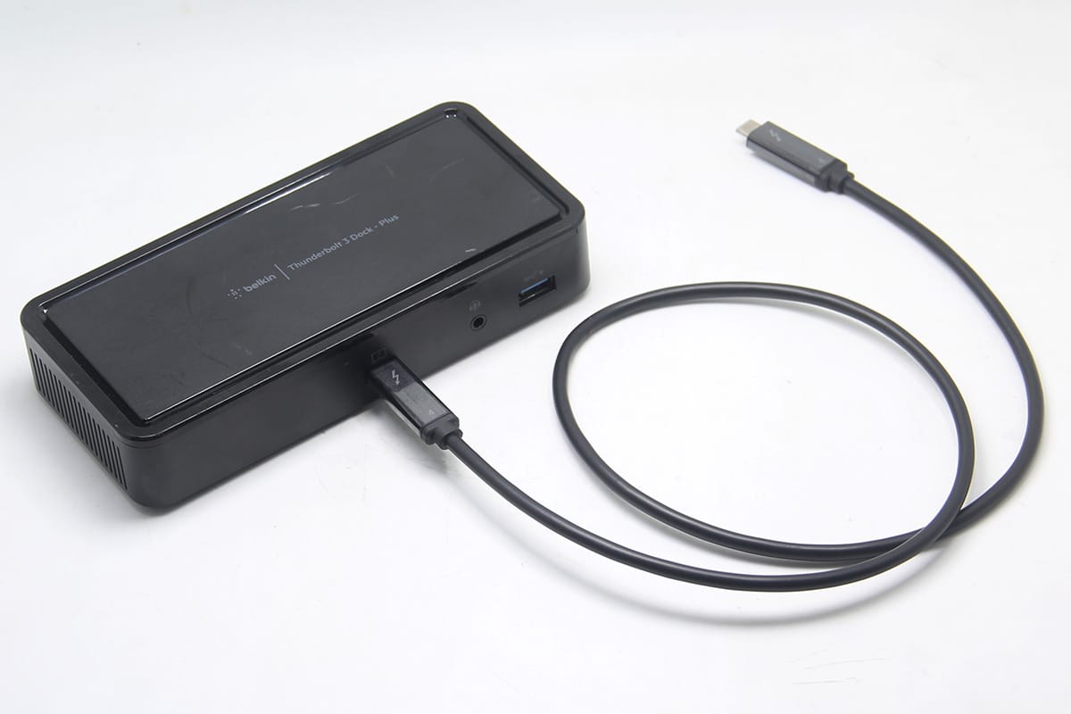 贝尔金 belkin 雷电3 dock plus扩展坞 F4U109 8K 5K双4K 60hz Gen2 10G PD