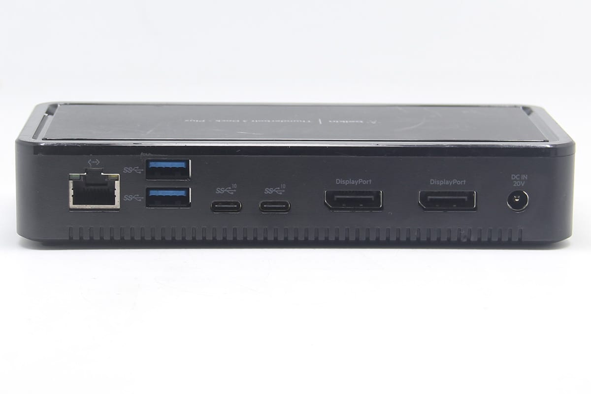 贝尔金 belkin 雷电3 dock plus扩展坞 F4U109 8K 5K双4K 60hz Gen2 10G PD