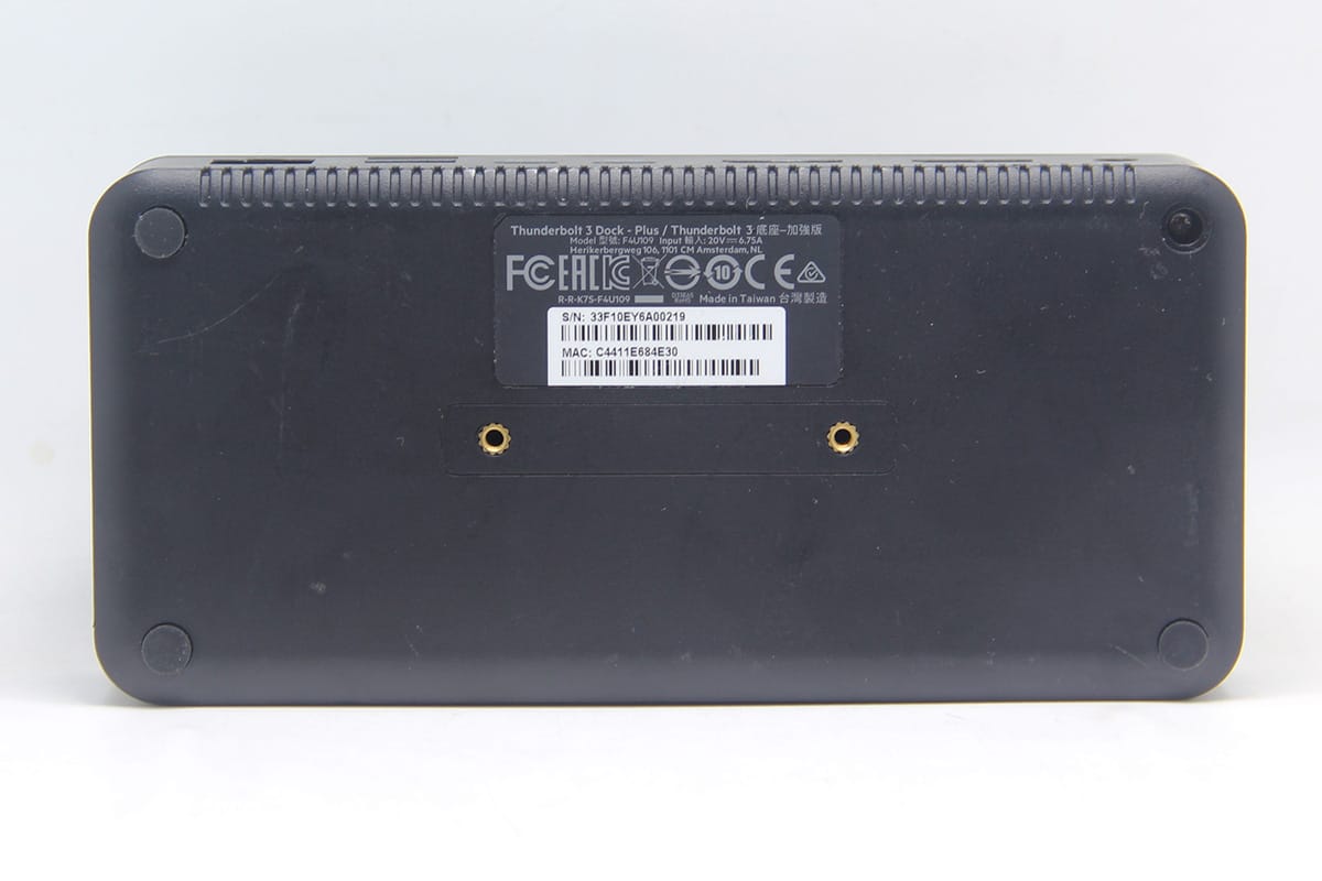 贝尔金 belkin 雷电3 dock plus扩展坞 F4U109 8K 5K双4K 60hz Gen2 10G PD